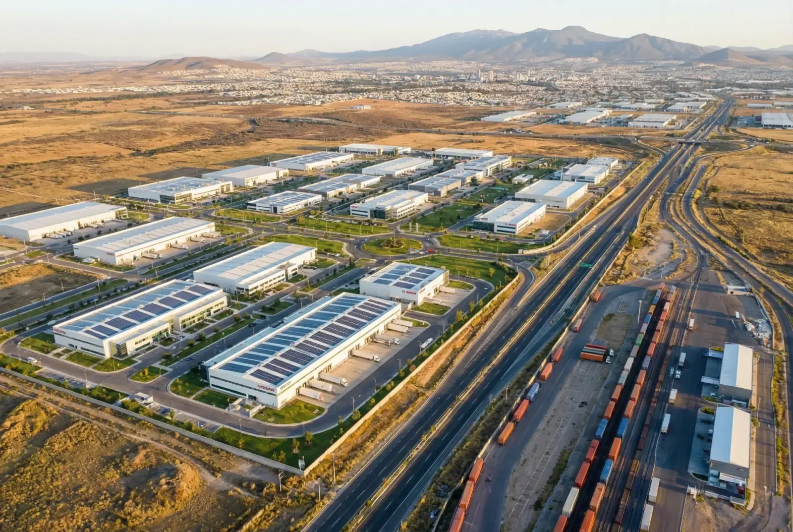 Click to view larger image Rome Holding manufacturing facility in Aguascalientes, Mexico
